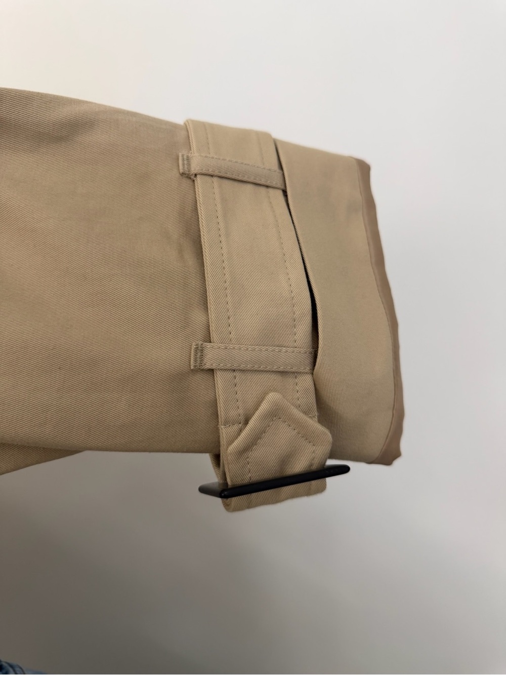 NWT Zara Cropped Tan Trench Jacket - Picture 5 of 10